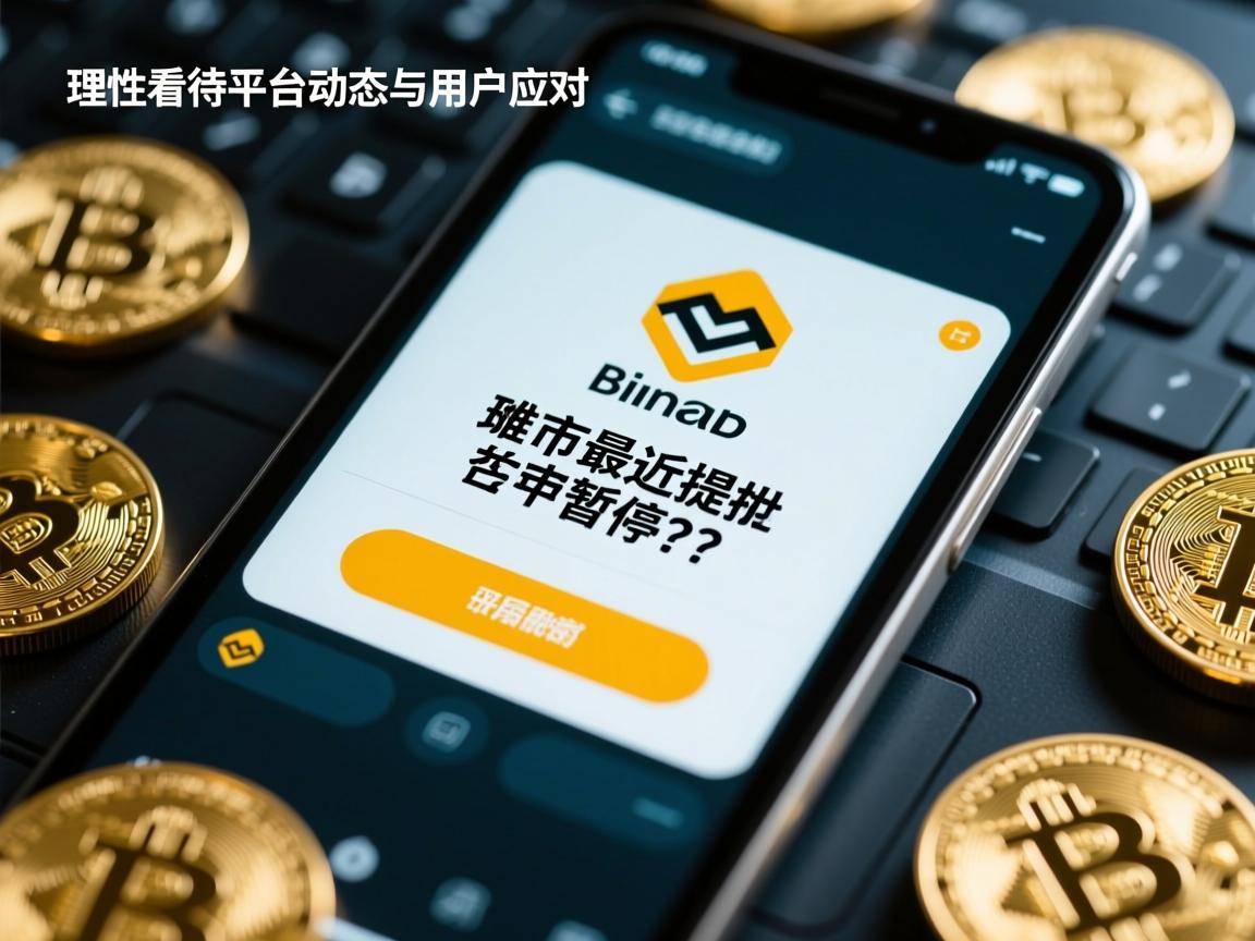 币安最近提币要暂停吗 理性看待平台动态与用户应对