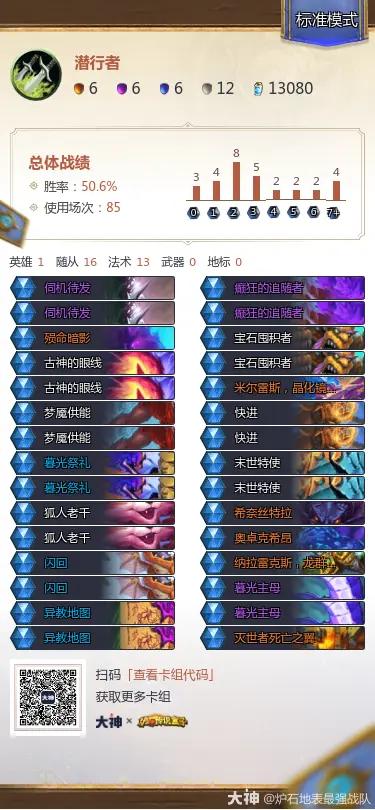 炉石传说大地的裂变潜行者卡组怎么选