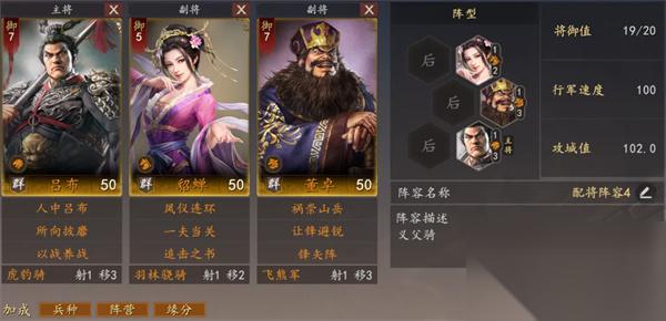 三国志王道天下吕布骑阵容玩法攻略