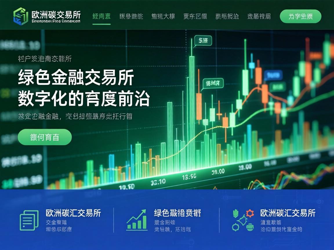 欧州碳汇交易所官网首页，绿色金融的数字化前沿