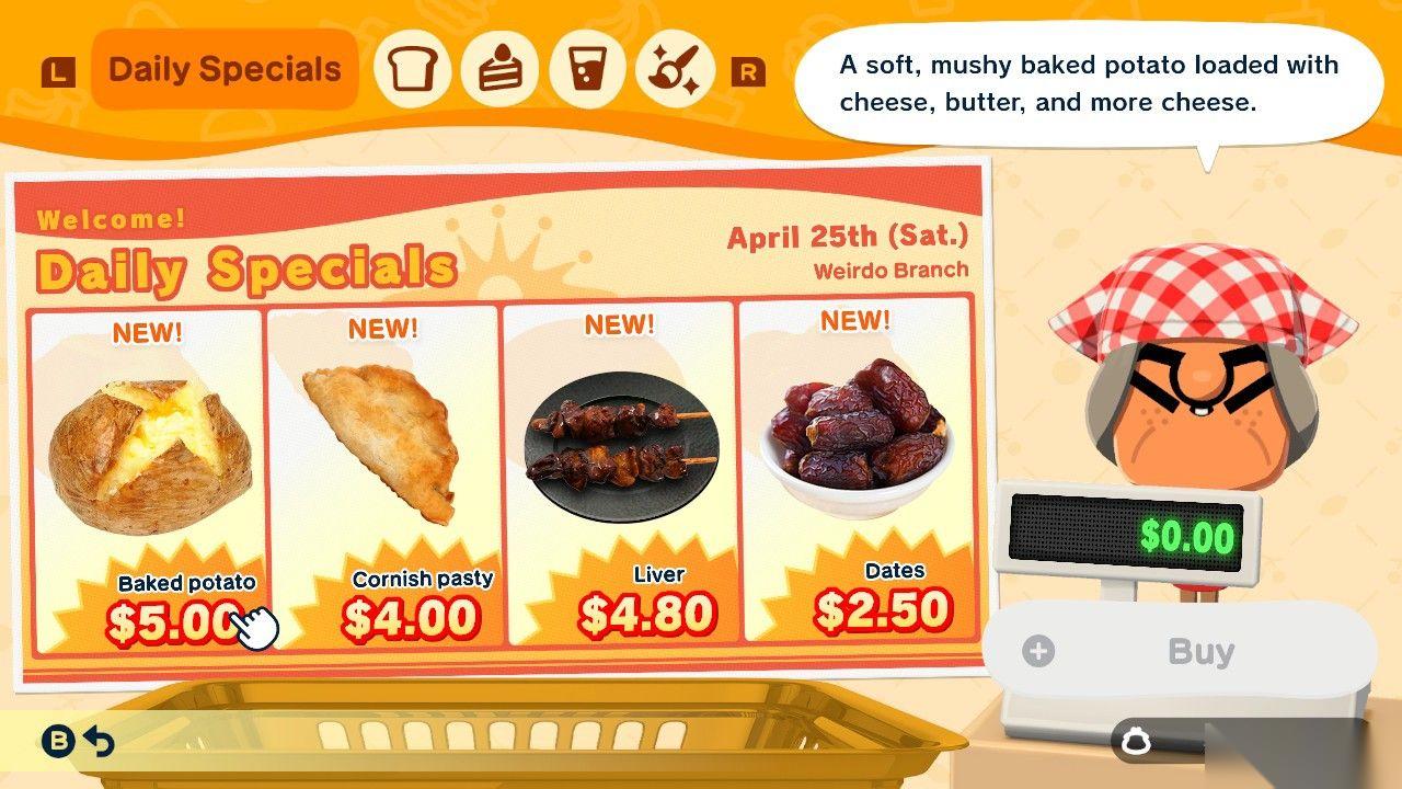 Tomodachi Life: Living The Dream 中所有食物介绍