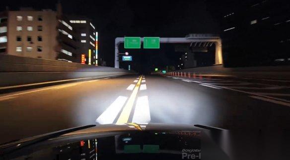 极致光影 速度感 地平线6 夜间高速赛车实机演示