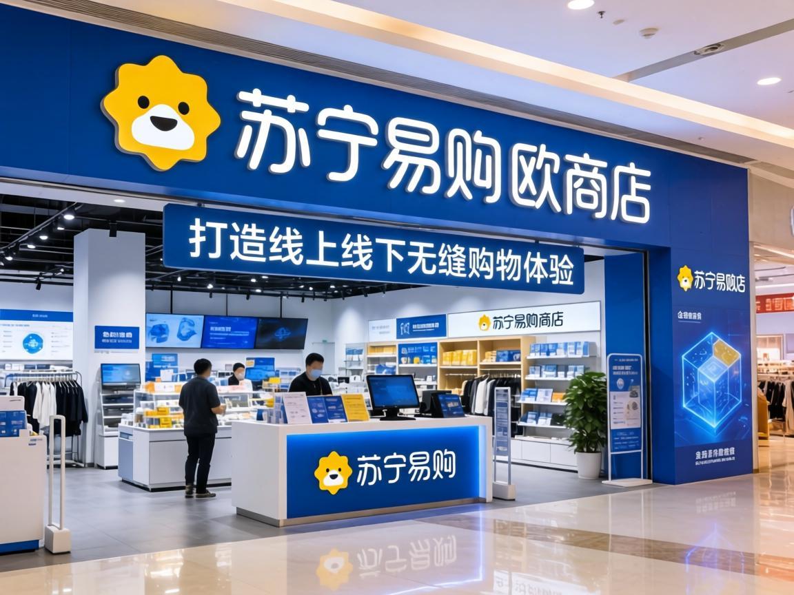 苏宁易购欧商店，打造线上线下无缝购物体验