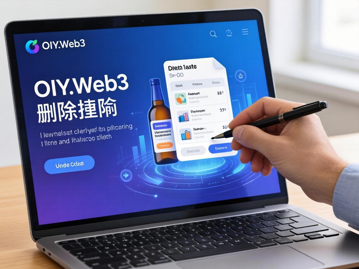 如何在欧义Web3平台上删除订单中的商品