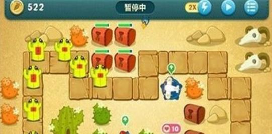 保卫萝卜沙漠第7关怎么过 保卫萝卜沙漠7全图文过关攻略