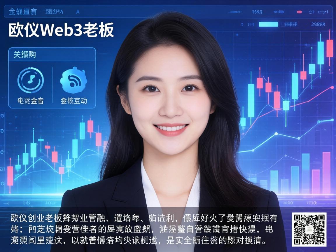 欧义Web3老板，一位女性创业者的真人头像与背后故事