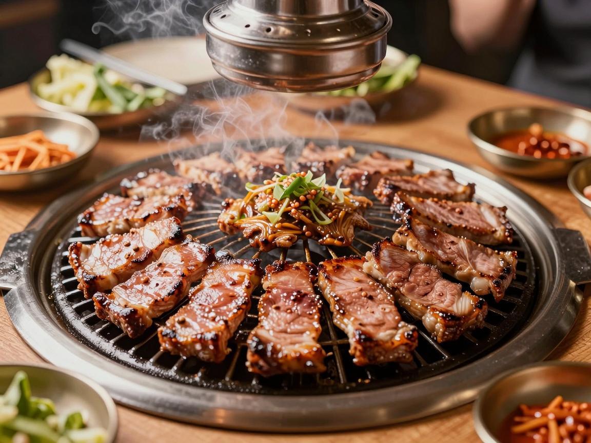 欧城易佳烤肉，韩国美食的完美呈现
