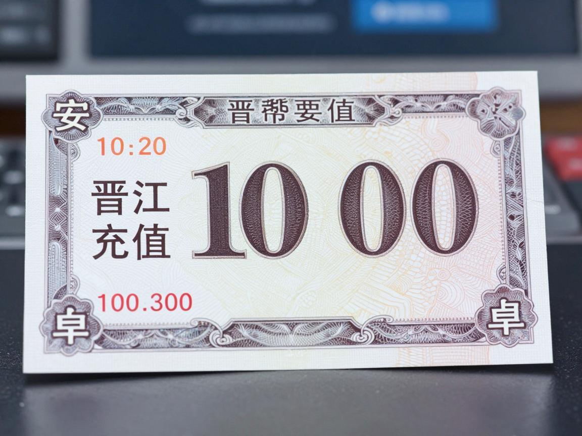 晋江币充值1000安卓