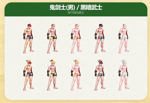 DNF 2026全职业夏日套时装外观效果展示