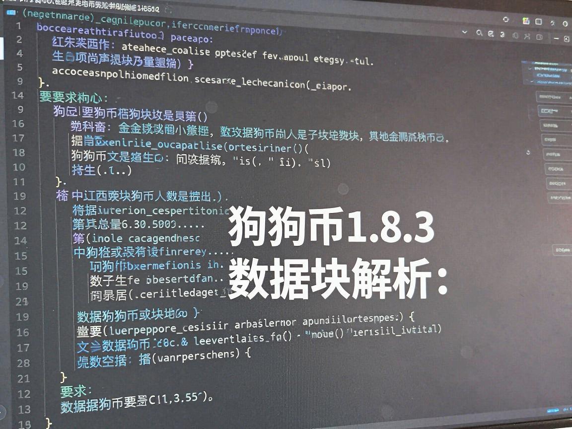 狗狗币1.8.3数据块解析