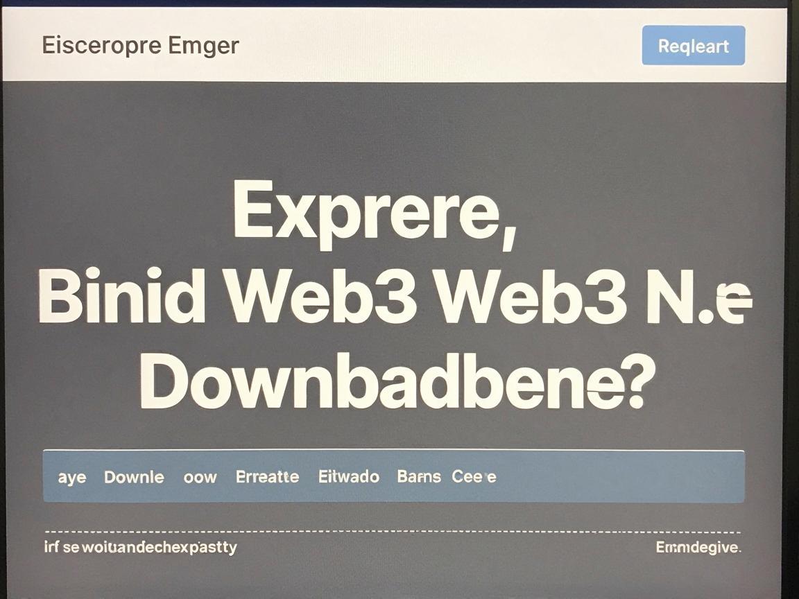 探索币安Web3官网，下载与体验