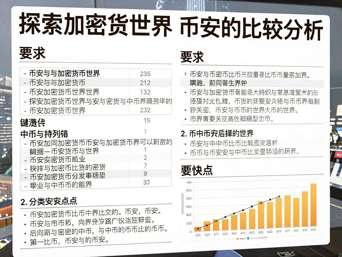 探索加密货币世界，币安与中币的比较分析