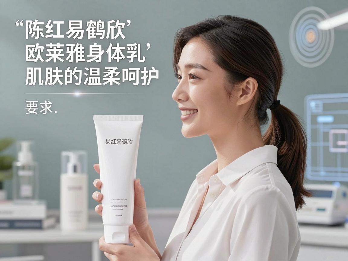 陈红易鹤欣欧莱雅身体乳——肌肤的温柔呵护