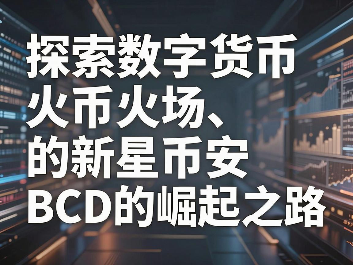 探索数字货币市场的新星，火币、币安与BCD的崛起之路